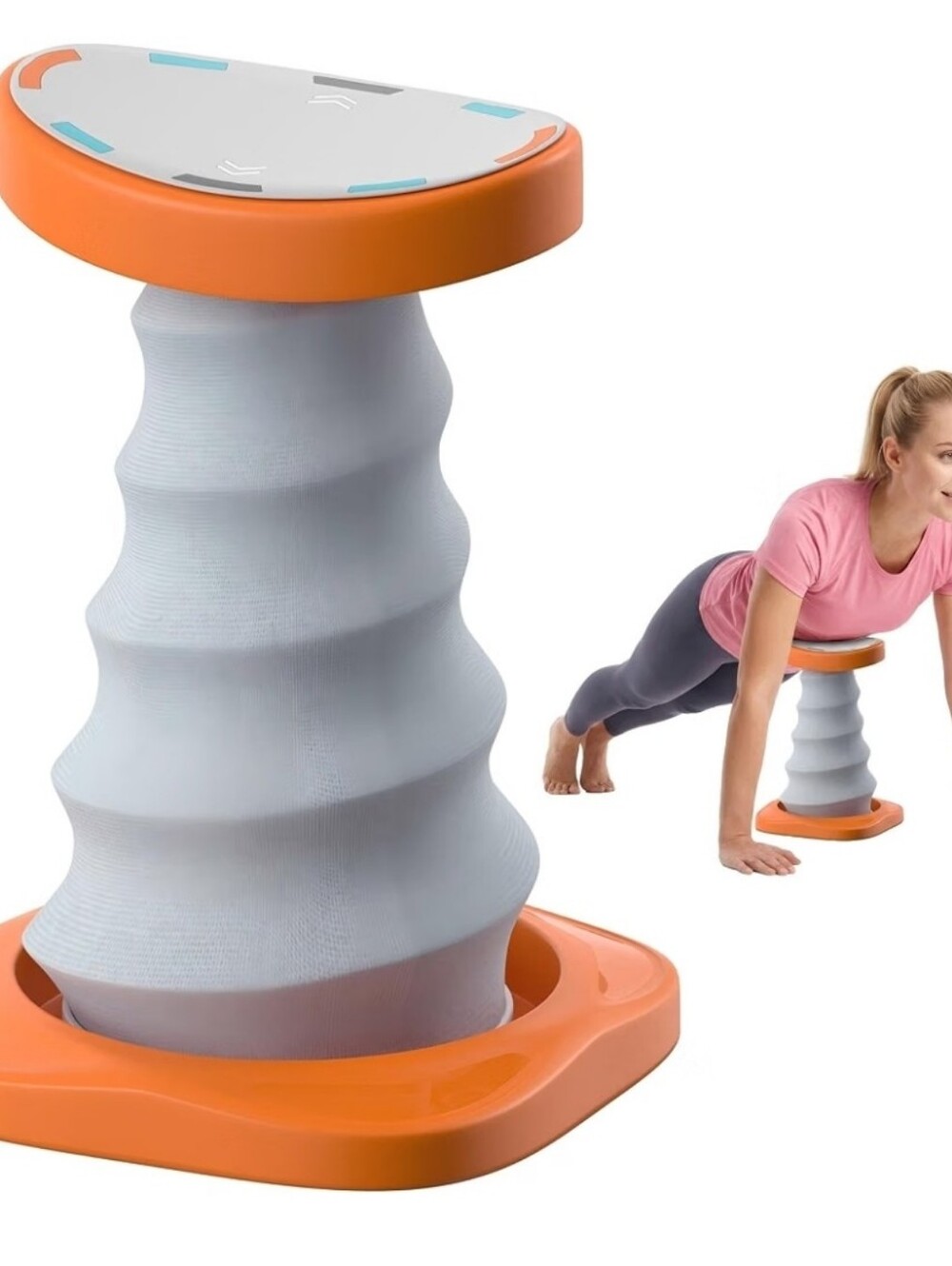 Push Up Trainer for Beginners with Core Support Assistance, Reduces Weight Load